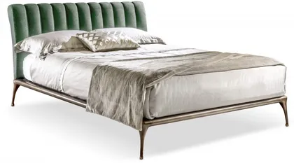 Upholstered bed Iseo. Dim cm 196 x 230 x 102 cm 28 h