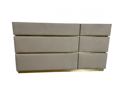 High End Italian Soft Velvelt Chest of Drawers Signature-01