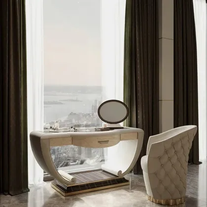 Richmond Vanity Desk, luxury bedroom furniture