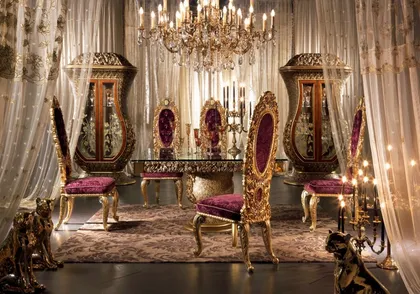 Collezione Charme per il soggiorno, lusso italiano, mobili per il soggiorno