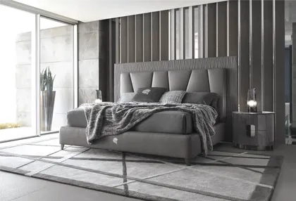 Mobili italiani eleganti per la camera da letto, con finiture di pregio e un'atmosfera sofisticata, da Nobili Design.