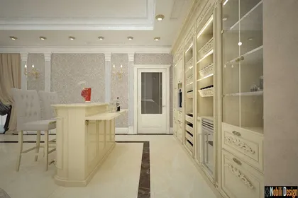 Classic interior design luxury house