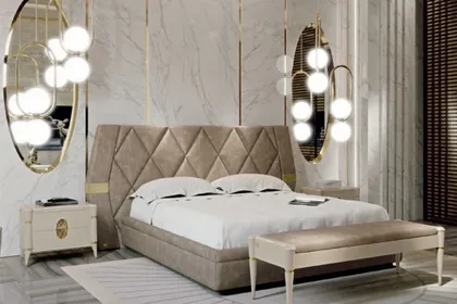 Collezione Ellipse di mobili moderni per camera da letto